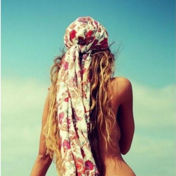 Women's Designer Fashion Scarves Sheer By Oori - Picture 8 of 8